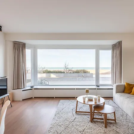 On Zeedijk With Stunning Sea Views, Cleaning Included Koksijde